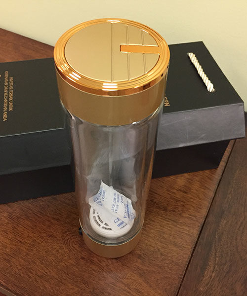 hydrogen flask